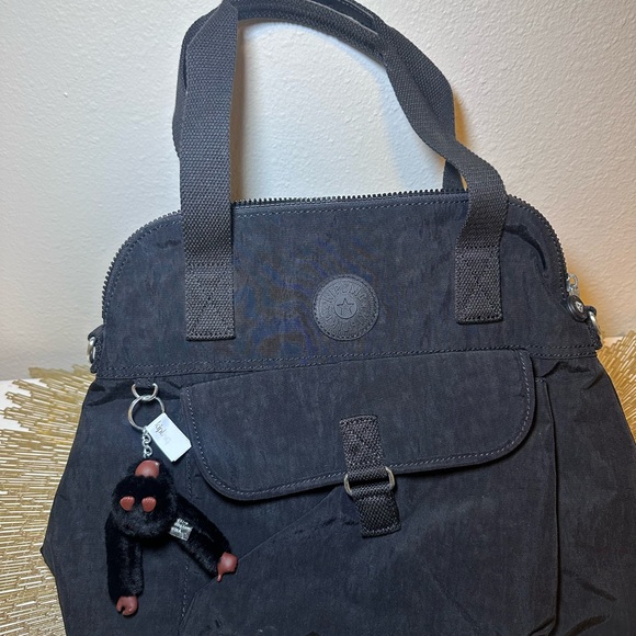 Black Kipling Pahneiro Handbag/Crossbody - Picture 4 of 7